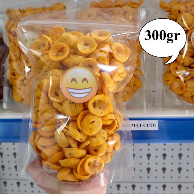 300gr bánh snack mặt cười ăn vặt tuổi thơ dễ thương