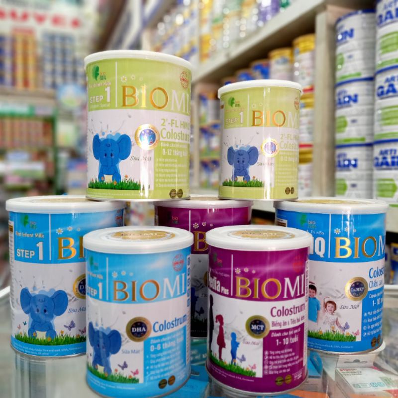 Sữa bột BiOMi ColosTrum 1 lon 900g