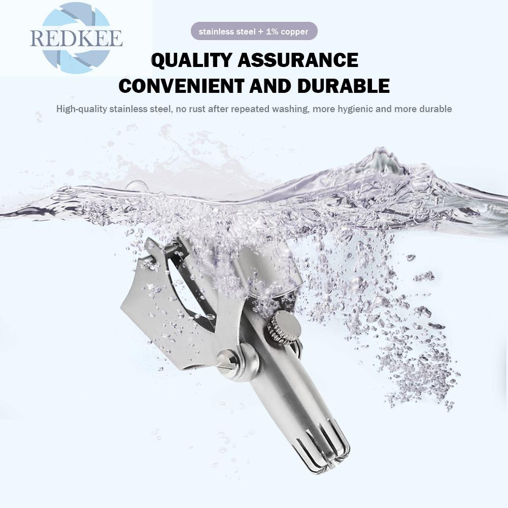 Dụng Cụ Tỉa Lông Mũi Thủ Công Bằng Thép Không Gỉ Tiện Lợi