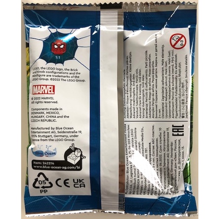 242214 - Spider-Man foil pack - Đồ chơi lắp ráp Iego Super Heroes: Spider-Man - Đồ chơi xếp hình túi nhân vật Spider-Man