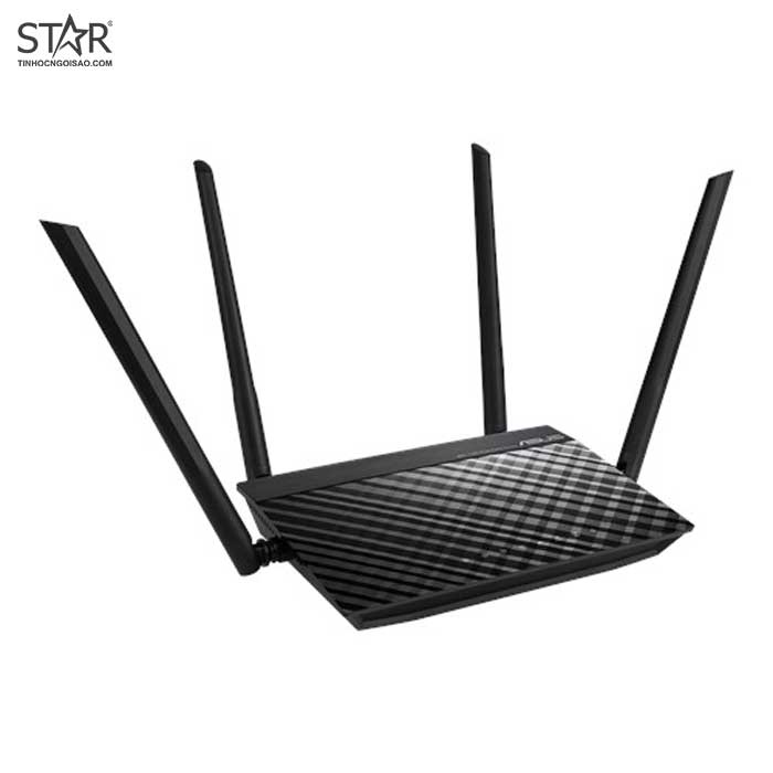 Phát Wifi Asus RTAC1200V2 Băng Tần Kép 4 anten Chính Hãng