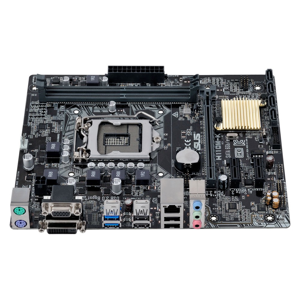 [Mã ELMALL300 giảm 7% đơn 500K] Mainboard MB ASUS H110M-K - Hàng chính hãng new 100%