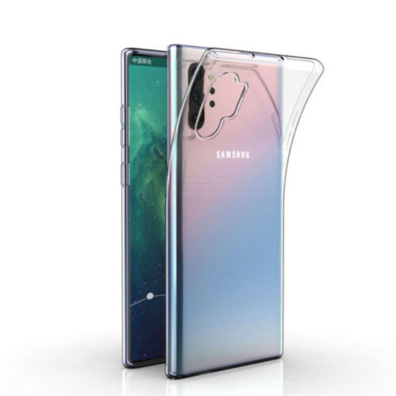 Ốp điện thoại TPU siêu mỏng trong suốt thời trang cho Samsung Galaxy Note 10 10 Plus
