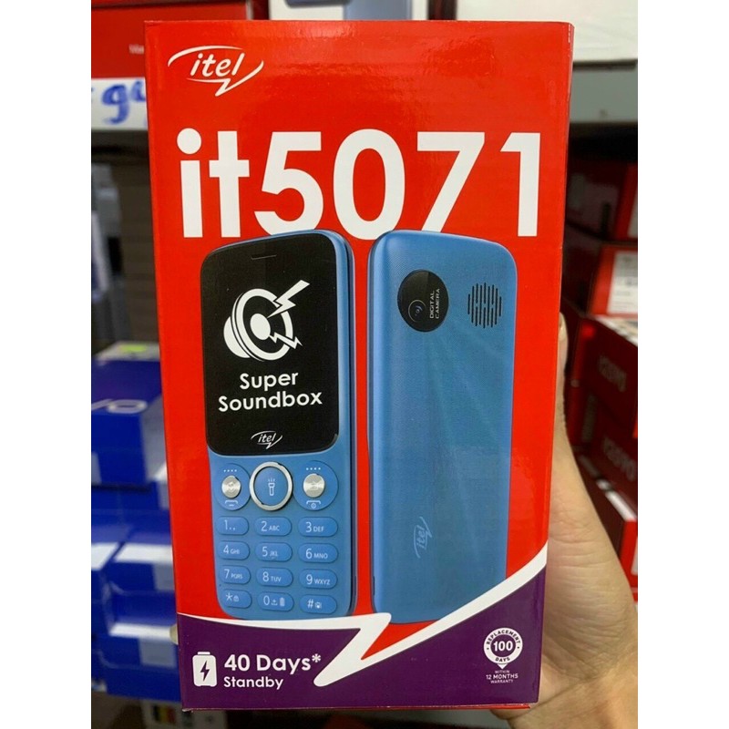 [Mã ELFLASH5 giảm 20K đơn 50K] Điện thoại itel it5071 thiết kế nhỏ gọn,pin sử dụng được nhiều ngày - Bảo hành 12 tháng | WebRaoVat - webraovat.net.vn