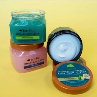 [NHIỀU MÙI] Tẩy tế bào Tree Hut Shea Sugar Scrub, 510g