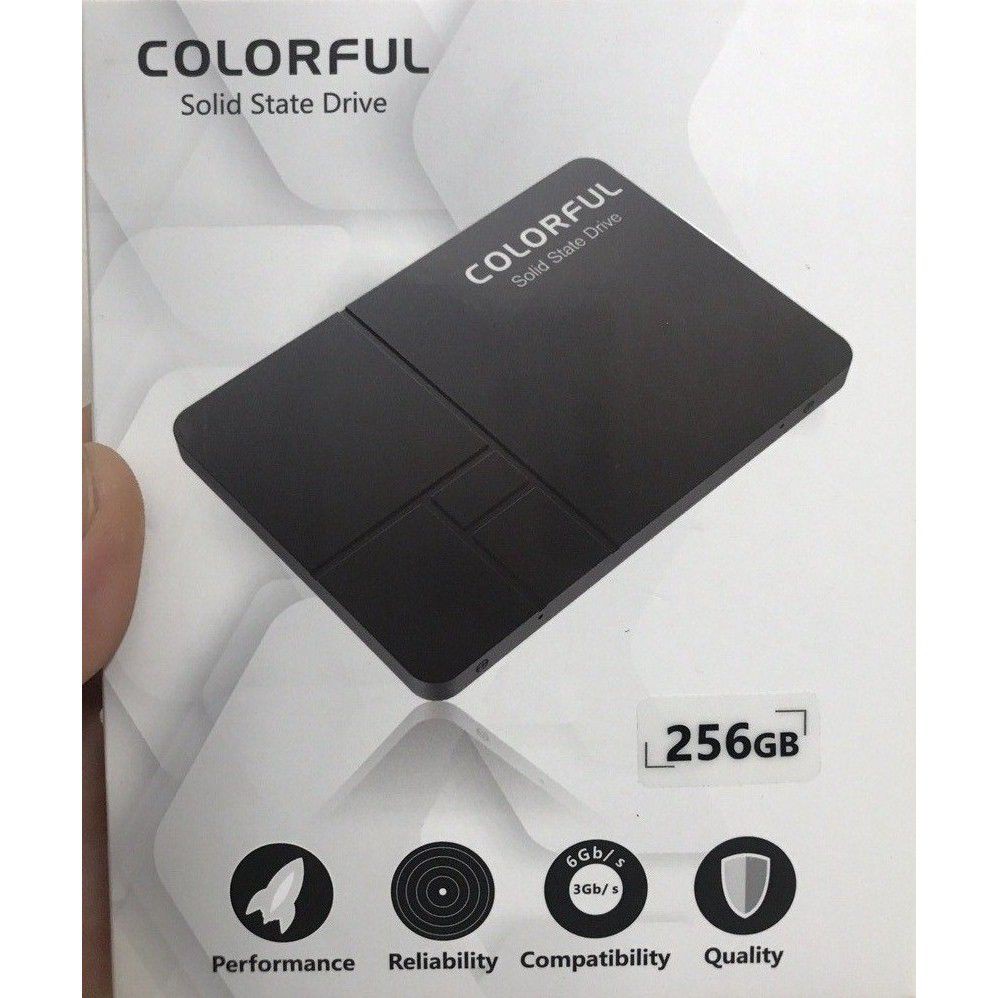 Ổ cứng SSD 256GB Colorful 2.5 inch SATA NWH Phân phối - bảo hành 3 năm | BigBuy360 - bigbuy360.vn
