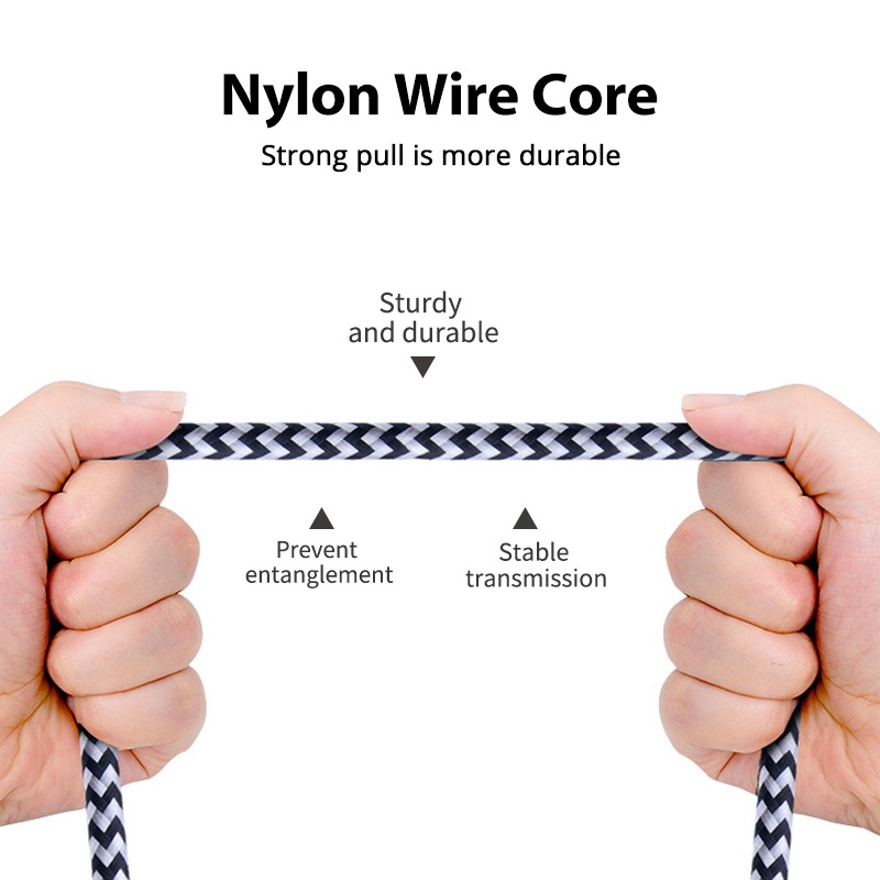 Cáp sạc nhanh FONKEN USB type C 5A cho điện thoại Xiaomi Redmi Note 8 9 10 Pro Android