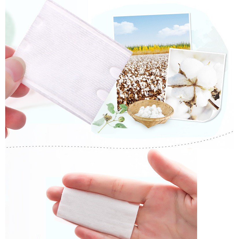 [Mã COSDAY giảm 8% đơn 150K] Bông Tẩy Trang 3 Lớp Cotton Pad 222 miếng mẫu mới