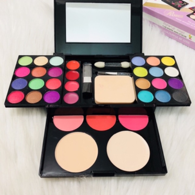 Bộ kit 5 in 1 phấn mắt- phấn nền-son ADS | BigBuy360 - bigbuy360.vn