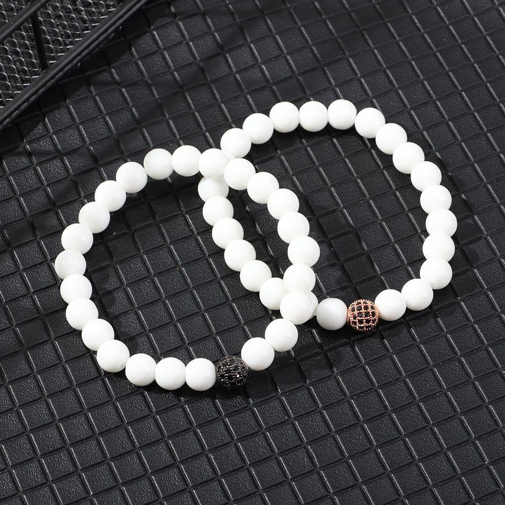 Vòng Tay Chuỗi Hạt Đơn Giản Phong Cách Cổ Điển