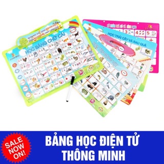 bảng học điện tử phát tiếng màu xanh cho bé