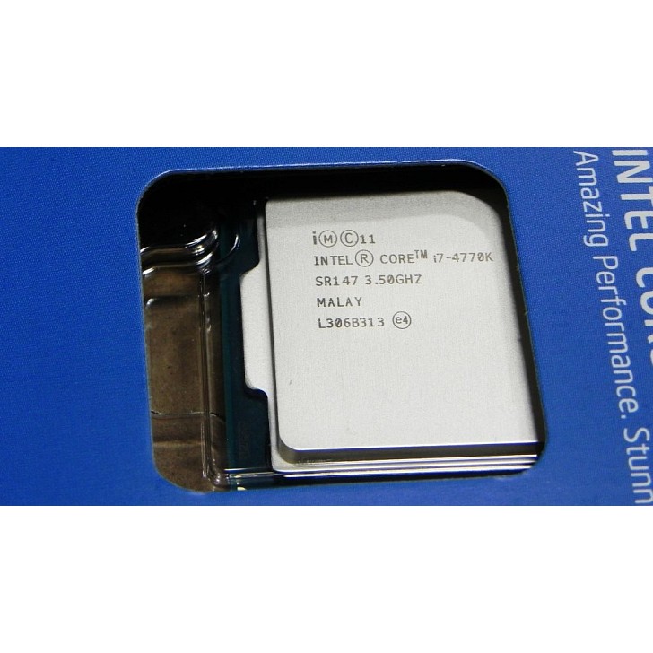 CPU Intel Core I7 4770K BẢO HÀNH 36 THÁNG - - KÈM FAN