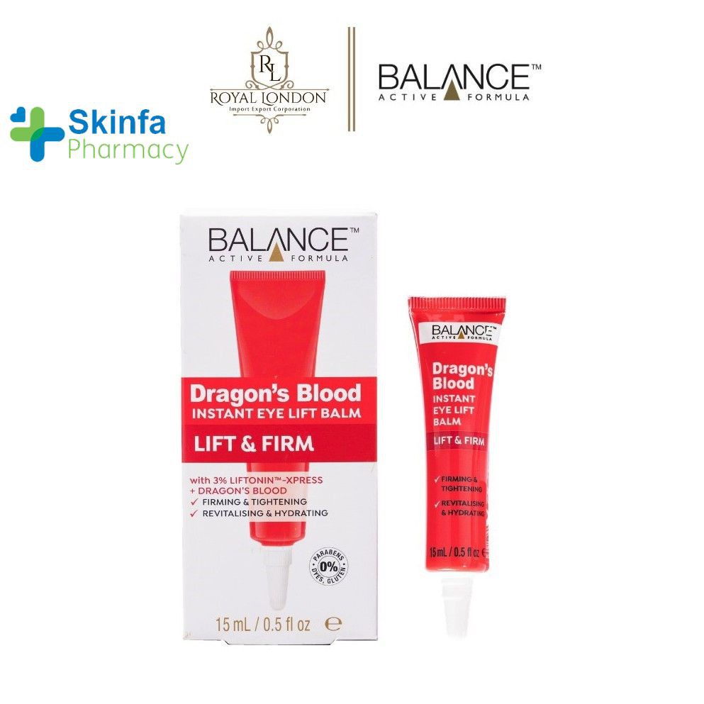 Kem Dưỡng Mắt ❤️Mắt Rồng❤️ Balance Active Formula Dragon's Blood Instant Eye Lift Balm 15ml - Skinfa.