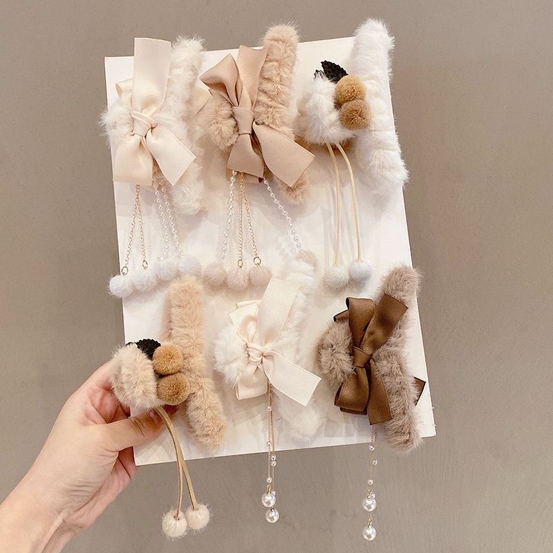 Kẹp Tóc Nơ To Dễ Thương Thời Trang Xu Hướng Hàn Quốc