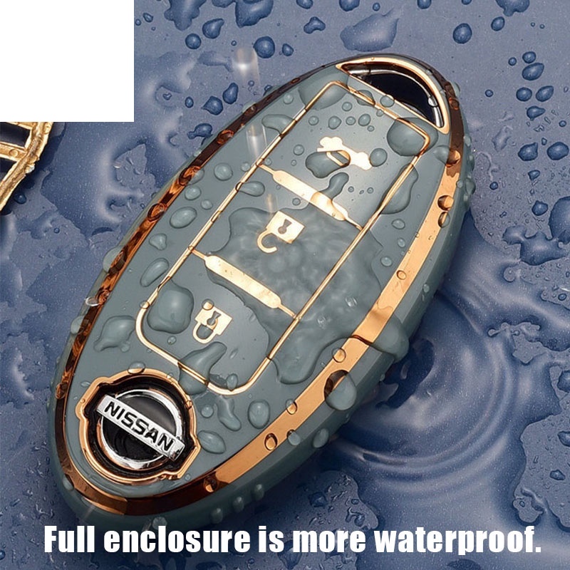 Vỏ Tpu Bảo Vệ Chìa Khóa Điều Khiển Từ Xa Cho Xe Hơi Nissan Almera Grand Livina