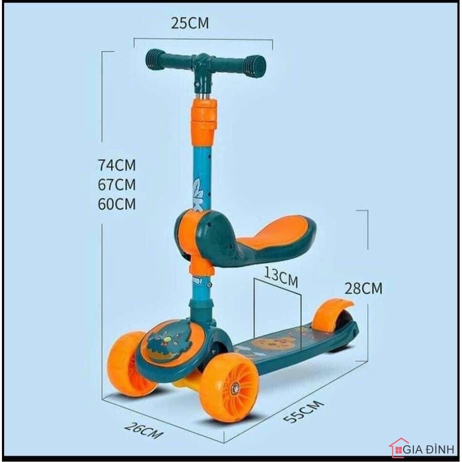 Xe scooter cho bé, Xe trượt Scooter cho bé, trẻ em cao cấp