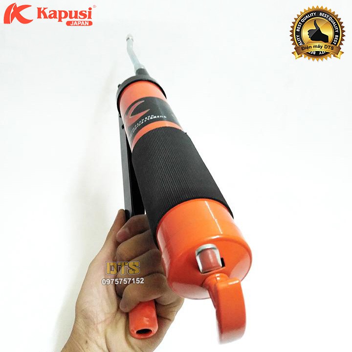Bơm mỡ Nhật 600cc Kapusi JAPAN, không e mỡ khi bơm, ép mỡ ra nhanh và nhiều hơn
