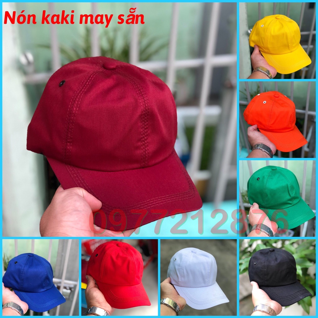 Mũ Nón TRƠN - Loại 2 lớp cao Cấp Đủ Màu