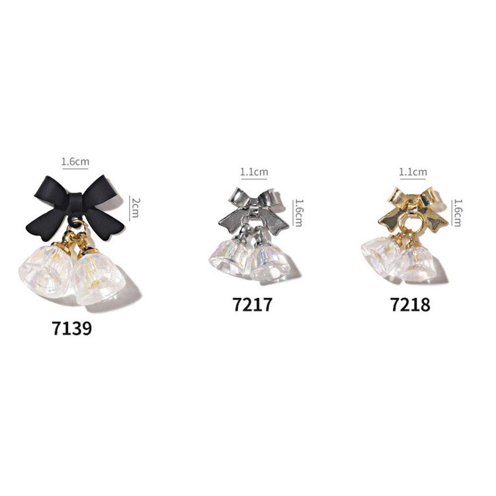 Phụ Kiện Trang Trí Móng Tay Charms|Phụ Kiện Trang Trí Móng Tay Hình Chuông 3D Lấp Lánh