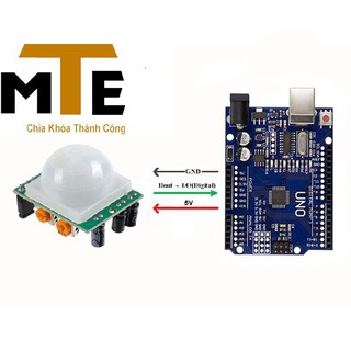 Mạch cảm biến thân nhiệt chuyển động Pir HC SR501 - Module arduino