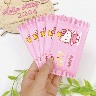 🌸🌸Khăn giấy ướt đảm bảo an toàn Hello Kitty☘☘