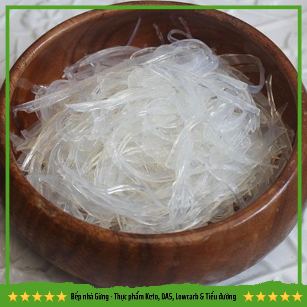 Miến rau câu Hoàng Yến 20gr- For Keto, DAS, Lowcarb, Eatclean & Tiểu đường