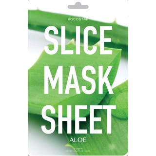 Mặt nạ lát lô hội kocostar kocostar’s aloe slice mask sheet