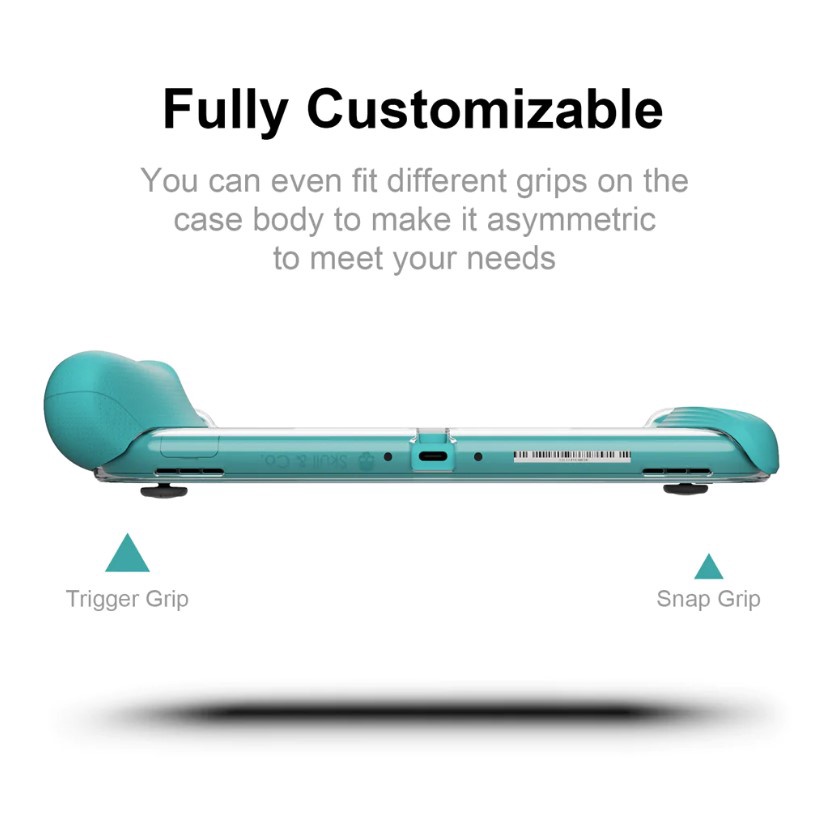 Ốp lưng trong suốt GripCase  cho máy Nintendo Switch Lite