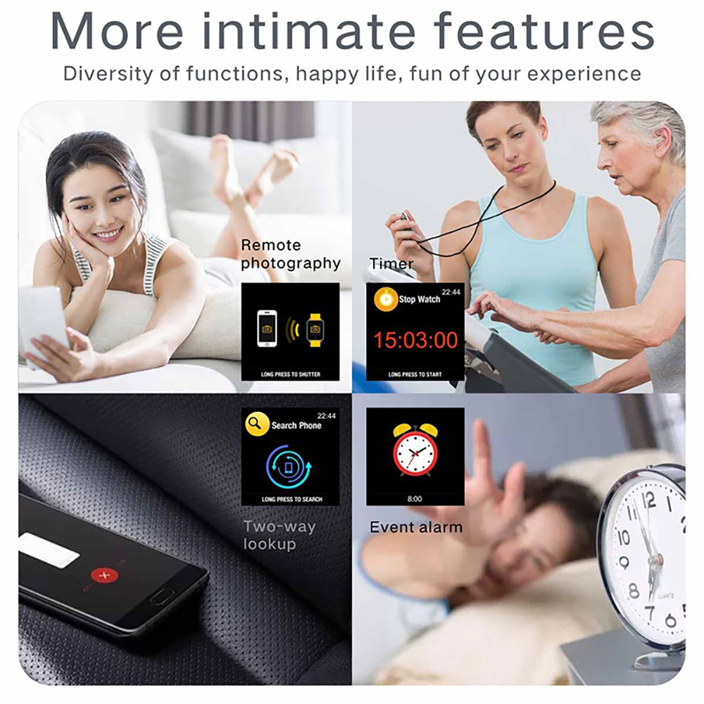 Đồng Hồ Thông Minh Đa Chức Năng Theo Dõi Sức Khoẻ Kiểu Dáng Thể Thao | BigBuy360 - bigbuy360.vn