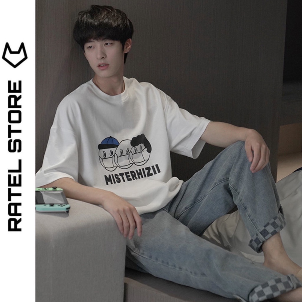 Áo Thun Local Brand T-Shirt &quot; 3 CẬU BÉ MISTERHIZII &quot; UNISEX NAM NỮ FORM RỘNG