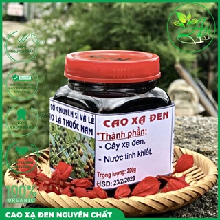 Cao xạ đen hoà bình nguyên chất - dược liệu ân huệ