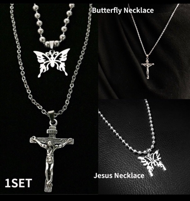 Set dây chuyền unisex