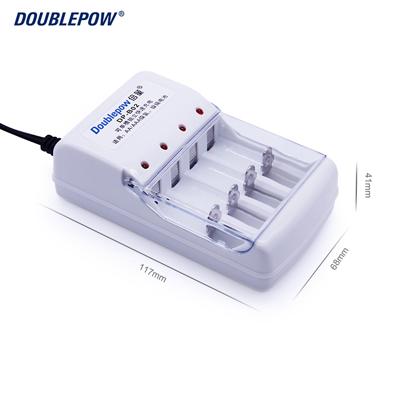 Sạc Pin AA/AAA / Sạc Pin Tiểu Đa Năng Doublepow DP-B02  | Chính Hãng