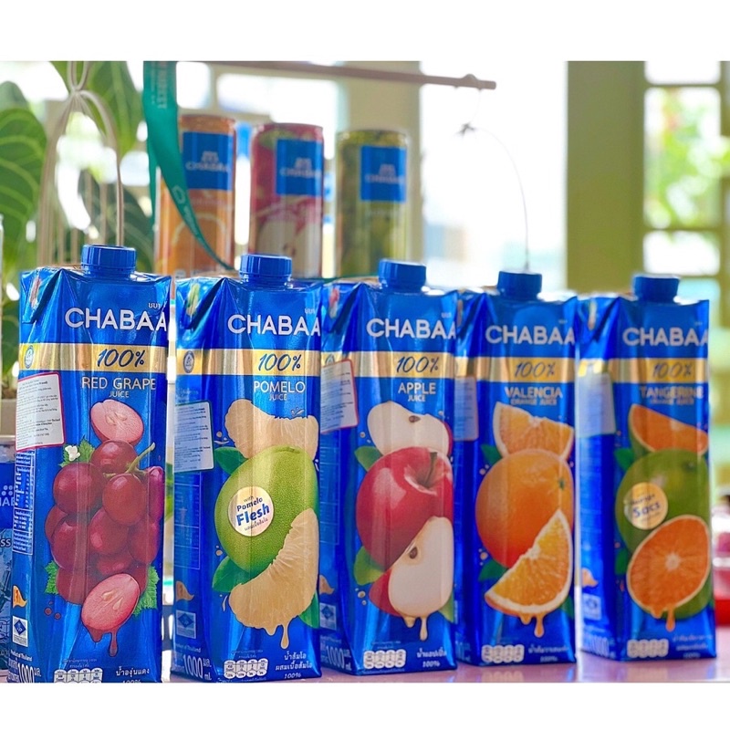 Nước ép trái cây Chabaa ( Thái Lan)