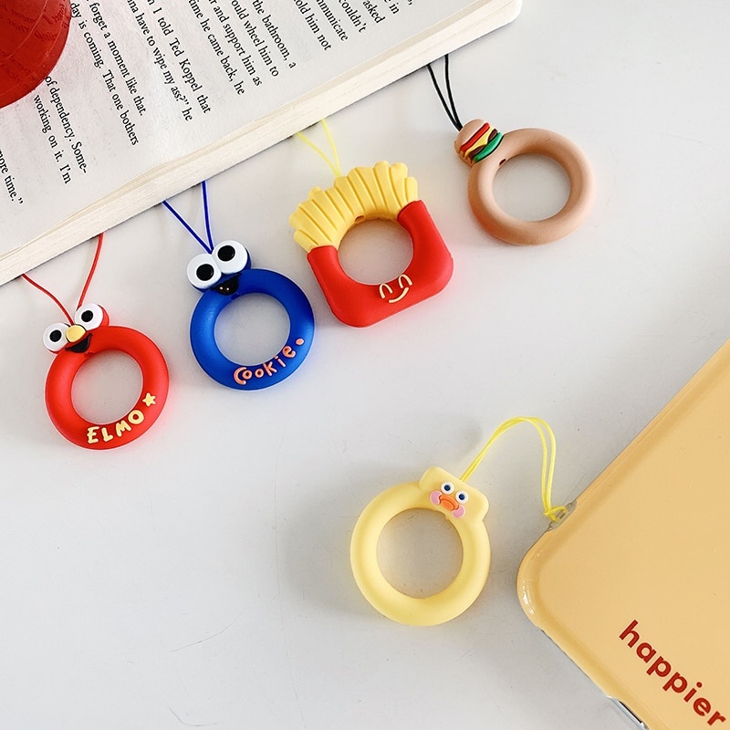 Dây Đeo Điện Thoại Hoạt Hình Dễ Thương