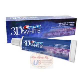Kem đánh răng crest 3d white brilliance 158g