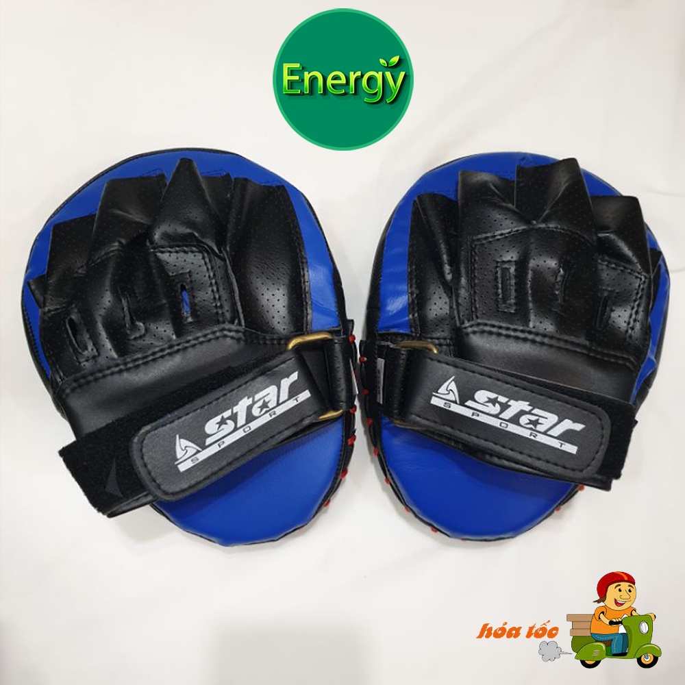 Đích đấm boxing VSTAR SPORT tập võ thuật đấm bốc MMA Muay Thái - Hàng chính hãng (bộ 2 cái)