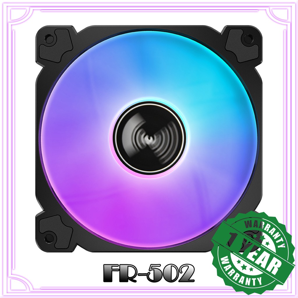 Vỏ Pc Cứng Bảo Vệ Quạt Tản Nhiệt Jonsbo Fr-502 Rgb Tự Động Thay Đổi Màu Sắc 12cm Ốp