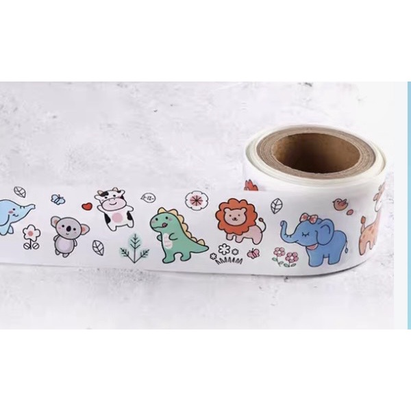 Mica quấn thành bánh họa tiết