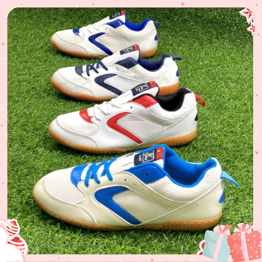 Giày cầu lông Chính Hãng - Thương hiệu Việt - Giày cầu lông CHÍ PHÈO dành cho cả Nam và Nữ - 005 khâu đế, nhẹ êm chân
