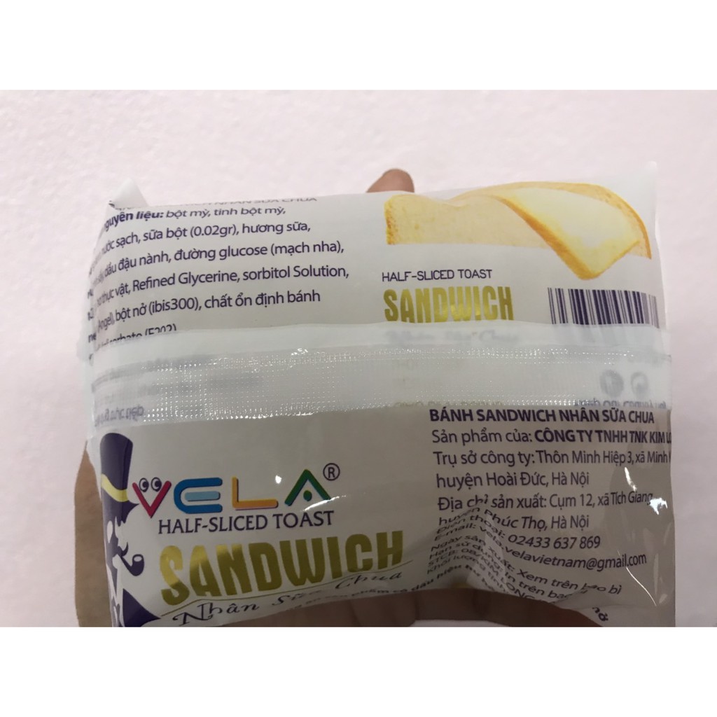 Thanh Hóa - Bánh sandwich sữa chua VELA 45g