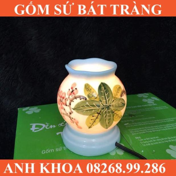 Đèn xông tinh dầu - Gốm sứ Bát Tràng Anh Khoa