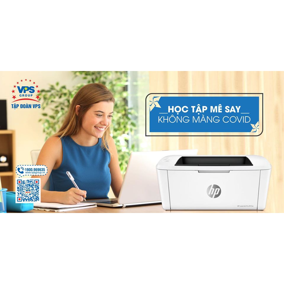 Máy in HP LaserJetPro M15w (W2G51A)- có Wifi