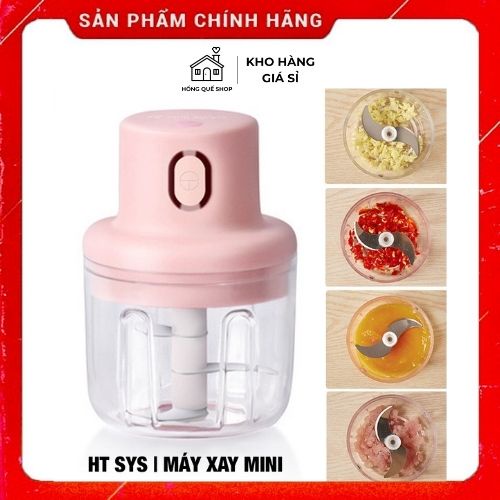 Máy Xay Tỏi Ớt Cầm Tay Mini Siêu Tiện Dụng