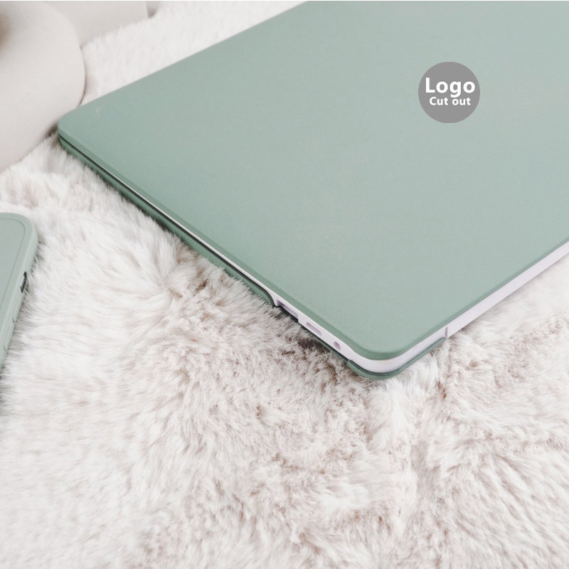 Vỏ Bảo Vệ Bàn Phím Cứng Màu Đậu Xanh Lá 2020 2021 Cho 2022 Macbook pro Air M1 M2 A2337 A2338 A2681 A2941