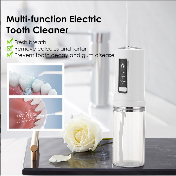 Máy Tăm Nước Cầm Tay Oral Irrigator Máy tưới gia đình điện làm sạch răng thiết bị làm sạch răng