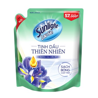 Sunlight lau sàn Tinh Dầu Thiên Nhiên Hoa Diên Vỹ, túi 2.6kg