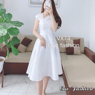 ( Váy đầm liền thân cao cấp Dáng Xòe Tapta )