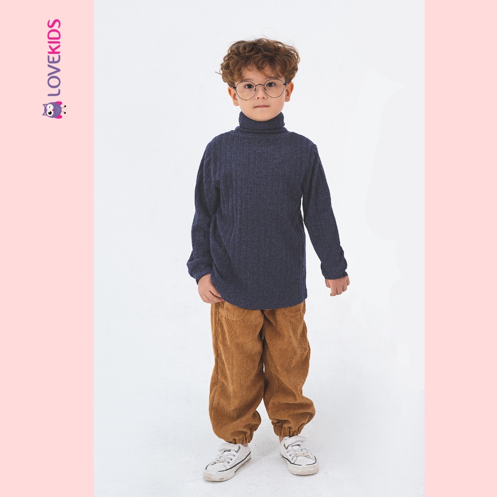 Áo len giữ nhiệt cao cổ bé trai - Lovekids