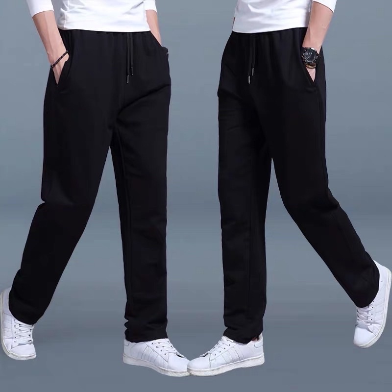 Quần Thể Thao Thu Đông Nam Ống Suông Chất Vải Cao Cấp Phong Cách Hàn Quốc Khanh Store 24